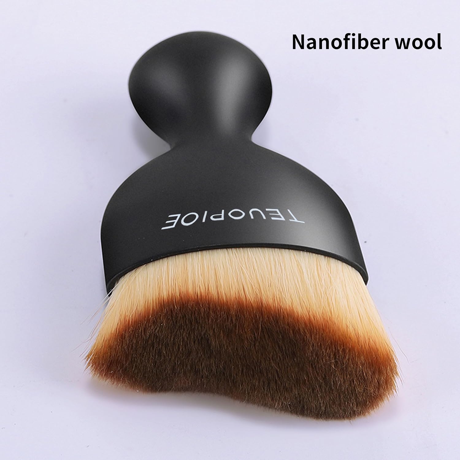 Car Interior Cleaning Brush Set - Soft Hair Detailing Tool for Dusting Air Vents and Surfaces (Brown)