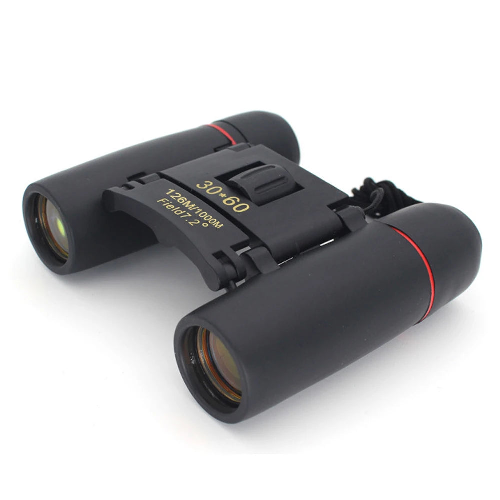 High-Powered 10X25 BAK4 Prism Binoculars - Portable Telescope for Sports and Outdoor Activities