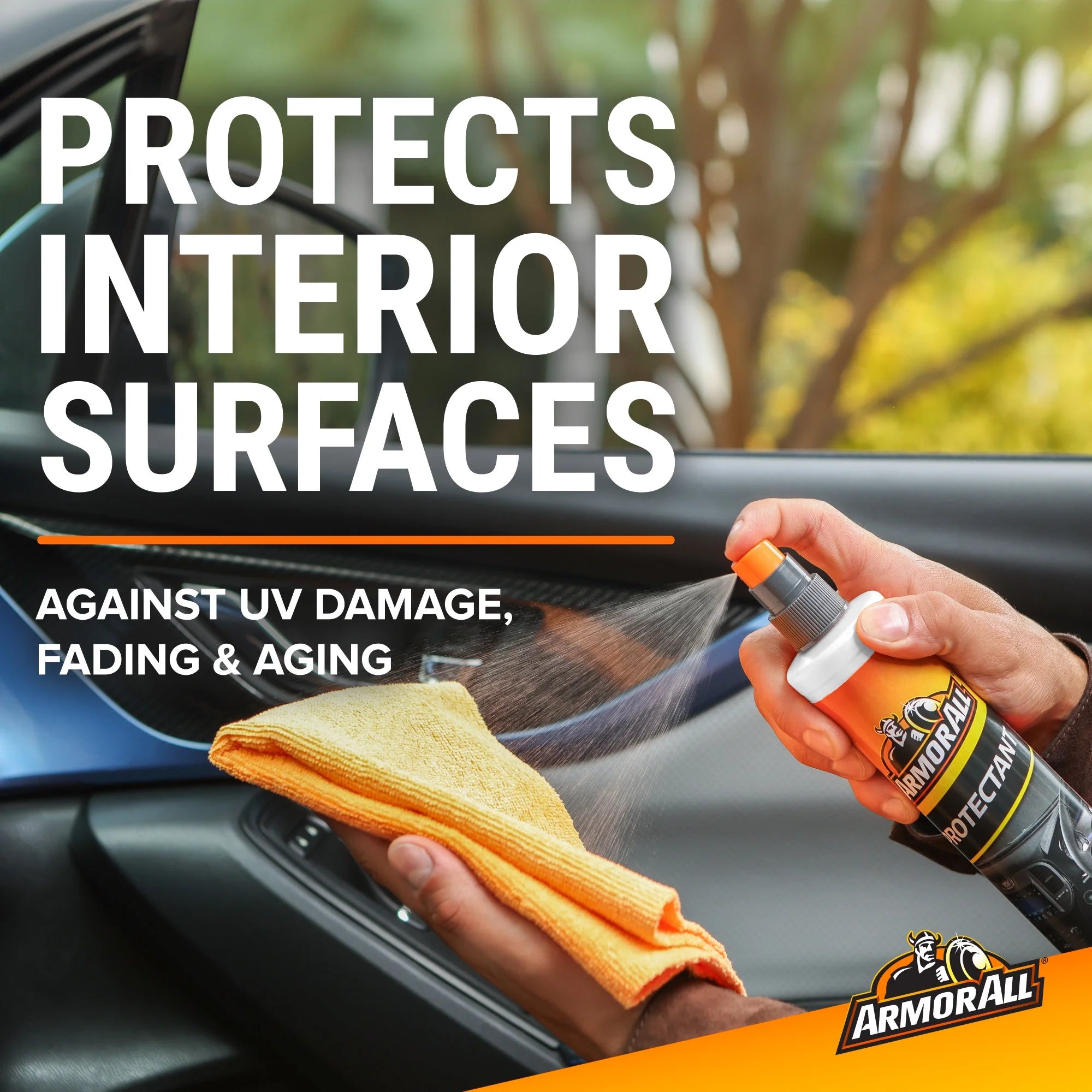 Comprehensive Car Detailing Cleaning Kit with Bonus Air Freshener - 5 Piece Set